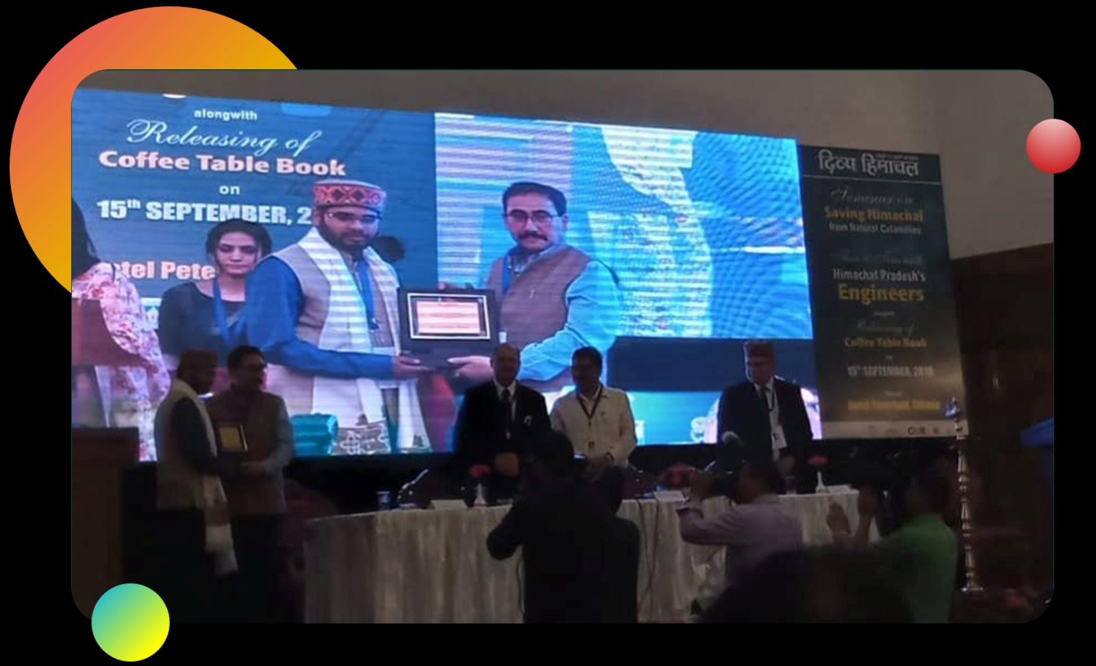 Award from Govt. of Himachal Pradesh